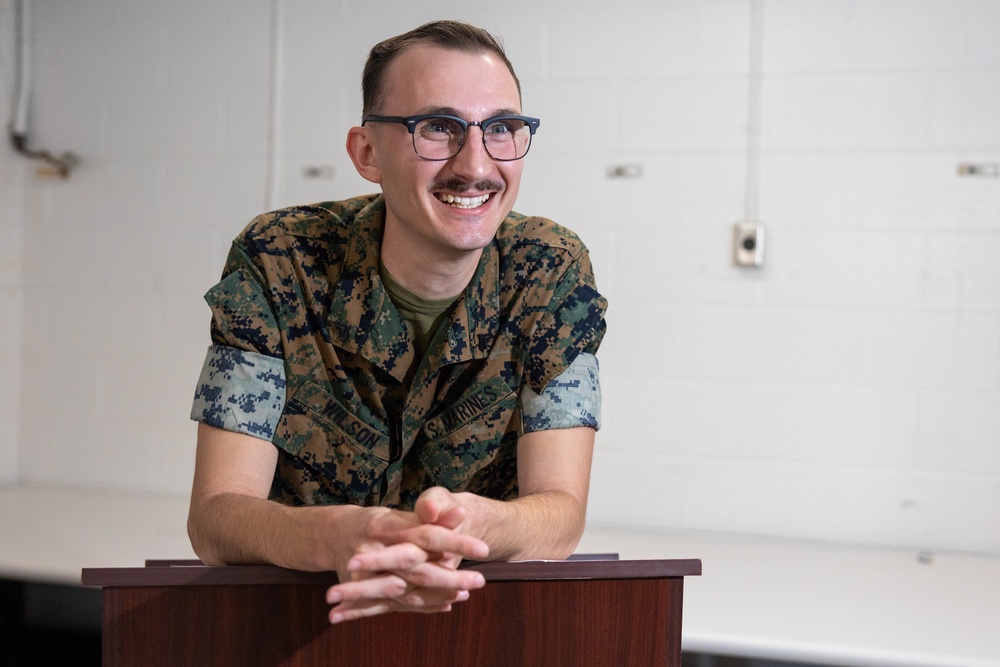 2nd Maintenance Battalion Marine receives Marine Corps Installations East volunteer award