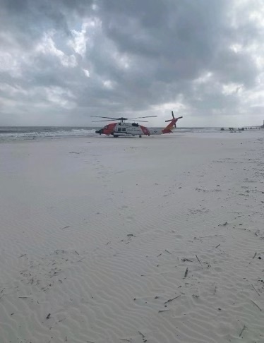 Coast Guard medevacs swimmer near Dauphin Island, Ala.