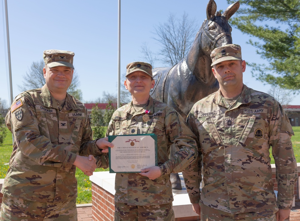 Lt. Col. Nadiya Bryant receives Meritorious Service Medal