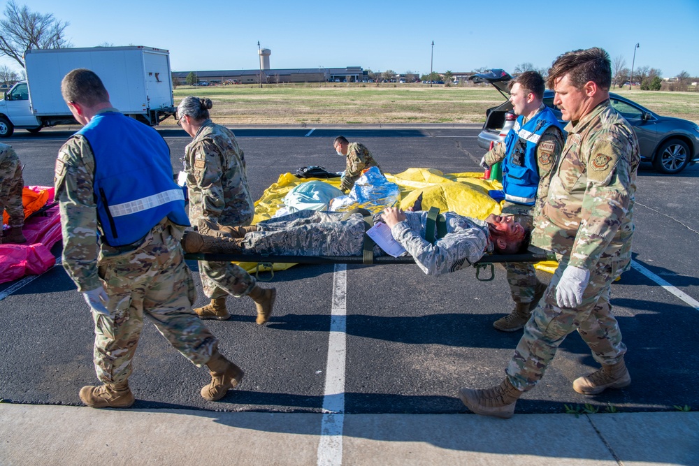 The 22nd Medical Group Executes Exercise Ready Eagle