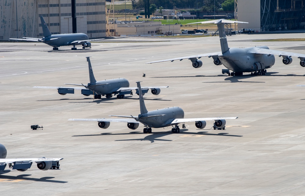 Travis AFB flight line images