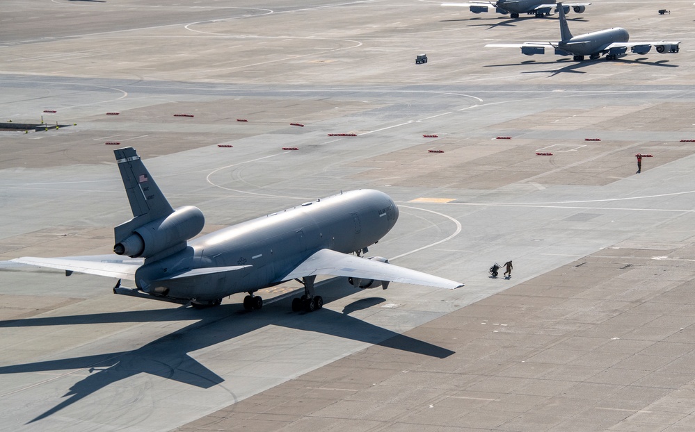 Travis AFB flight line images