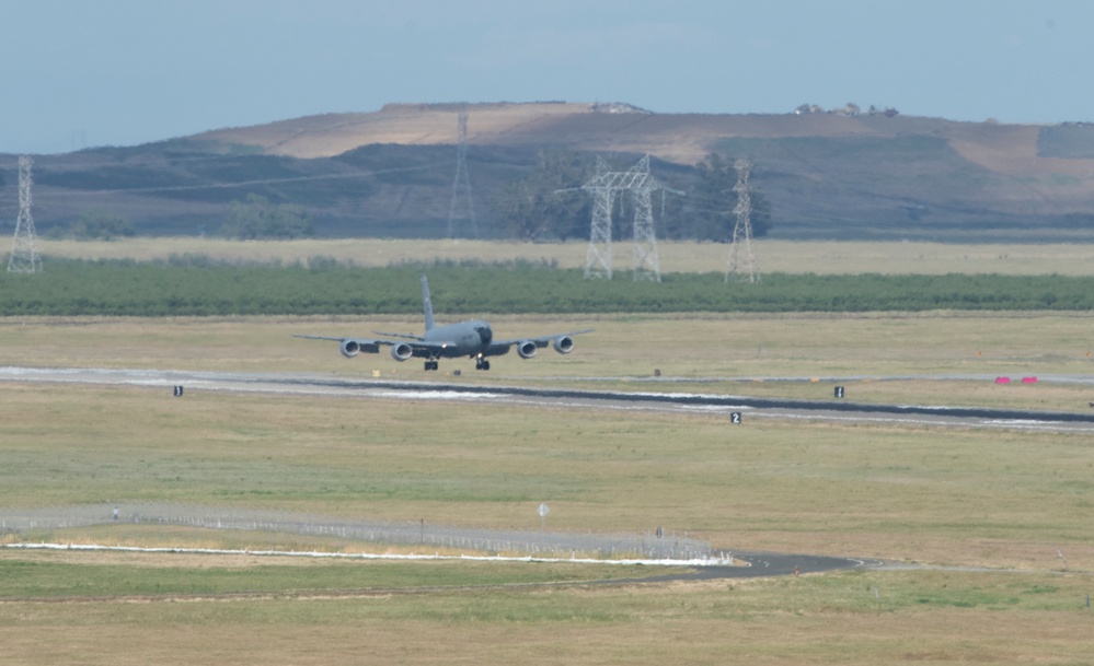 Travis AFB flight line images