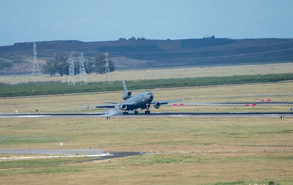 Travis AFB flight line images