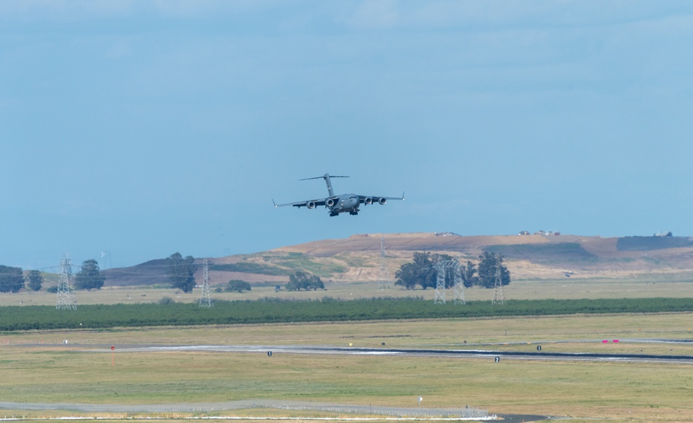 Travis AFB flight line images