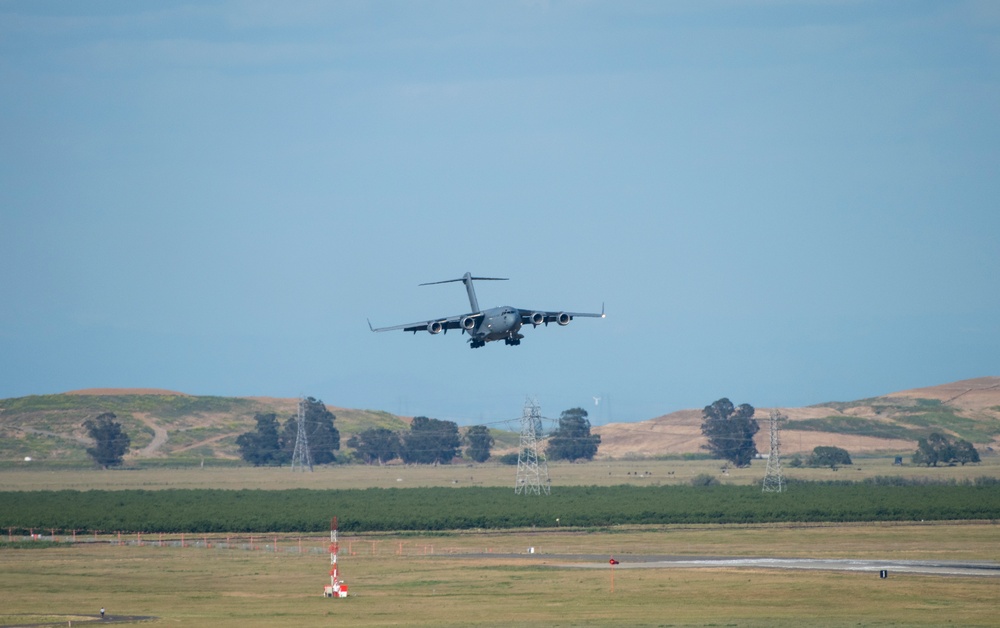 Travis AFB flight line images