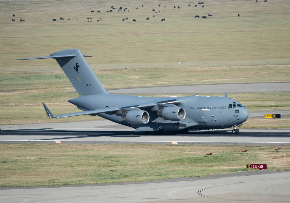 Travis AFB flight line images