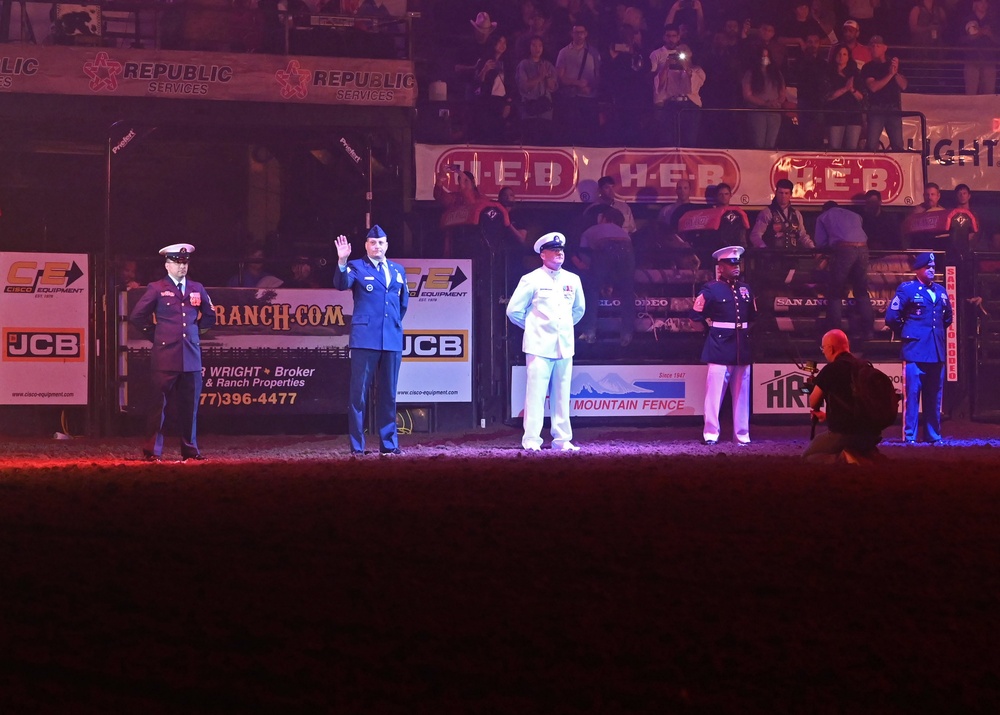 San Angelo Rodeo lassoed hearts during Military Appreciation Night