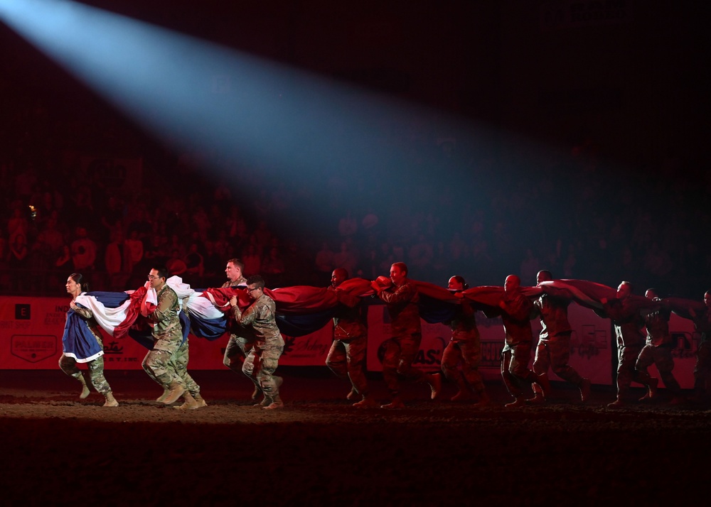 San Angelo Rodeo lassoed hearts during Military Appreciation Night