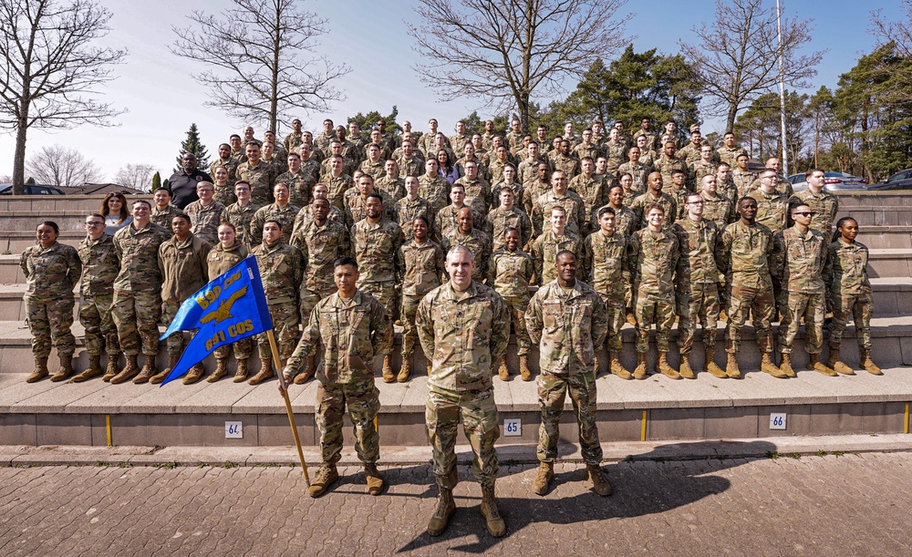 691st Cyberspace Operations Squadron takes Squadron photo