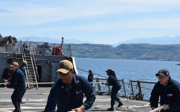 Gonzalez is deployed with the Harry S. Truman Carrier Strike Group is on a scheduled deployment in the U.S. Sixth Fleet area of operations in support U.S., allied and partner interests in Europe and Africa.