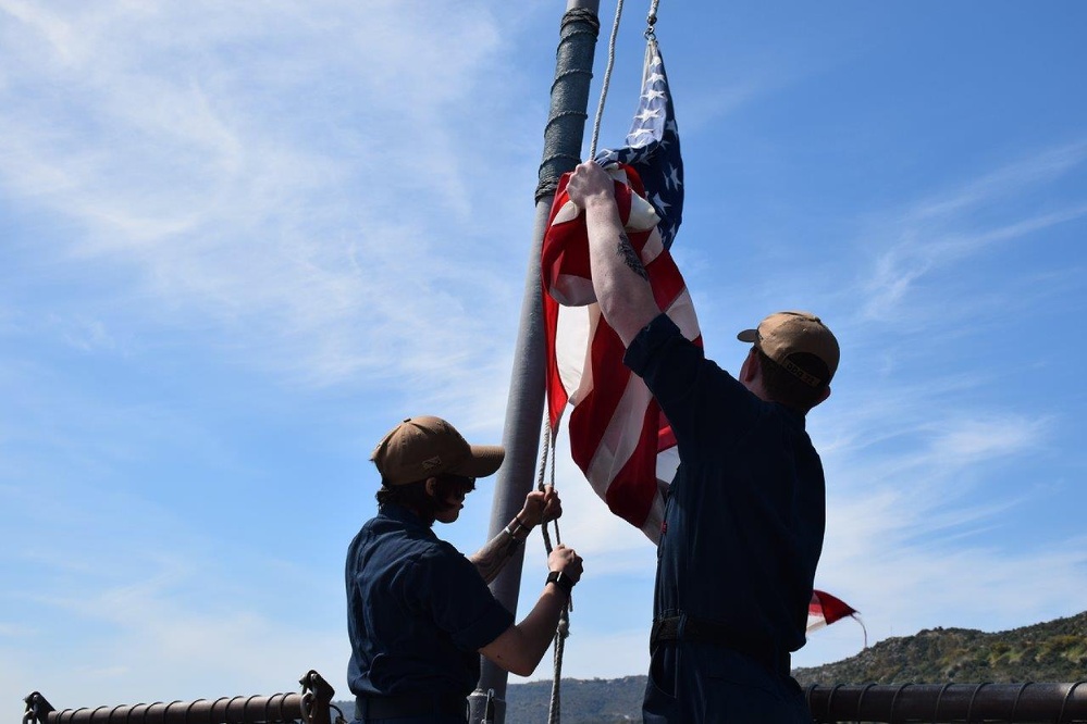 Gonzalez is deployed with the Harry S. Truman Carrier Strike Group is on a scheduled deployment in the U.S. Sixth Fleet area of operations in support U.S., allied and partner interests in Europe and Africa.