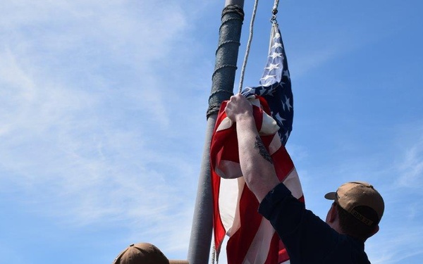 Gonzalez is deployed with the Harry S. Truman Carrier Strike Group is on a scheduled deployment in the U.S. Sixth Fleet area of operations in support U.S., allied and partner interests in Europe and Africa.