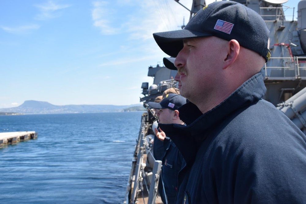 Gonzalez is deployed with the Harry S. Truman Carrier Strike Group is on a scheduled deployment in the U.S. Sixth Fleet area of operations in support U.S., allied and partner interests in Europe and Africa.