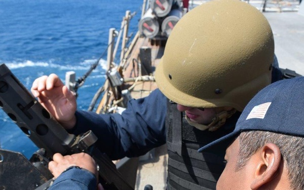Gonzalez is deployed with the Harry S. Truman Carrier Strike Group is on a scheduled deployment in the U.S. Sixth Fleet area of operations in support U.S., allied and partner interests in Europe and Africa.