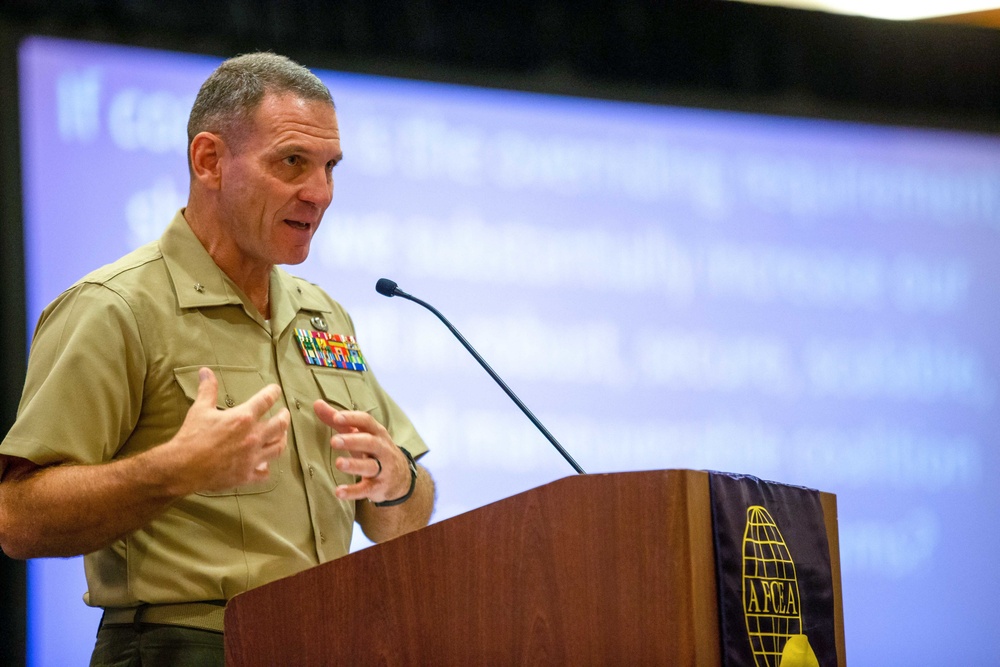 Marine Leaders attend annual TechNet Conference