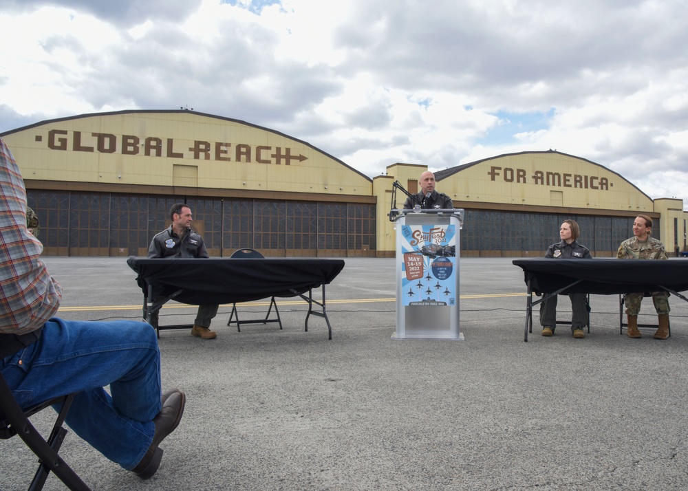 Fairchild Skyfest 2022 Press Conference takes-off