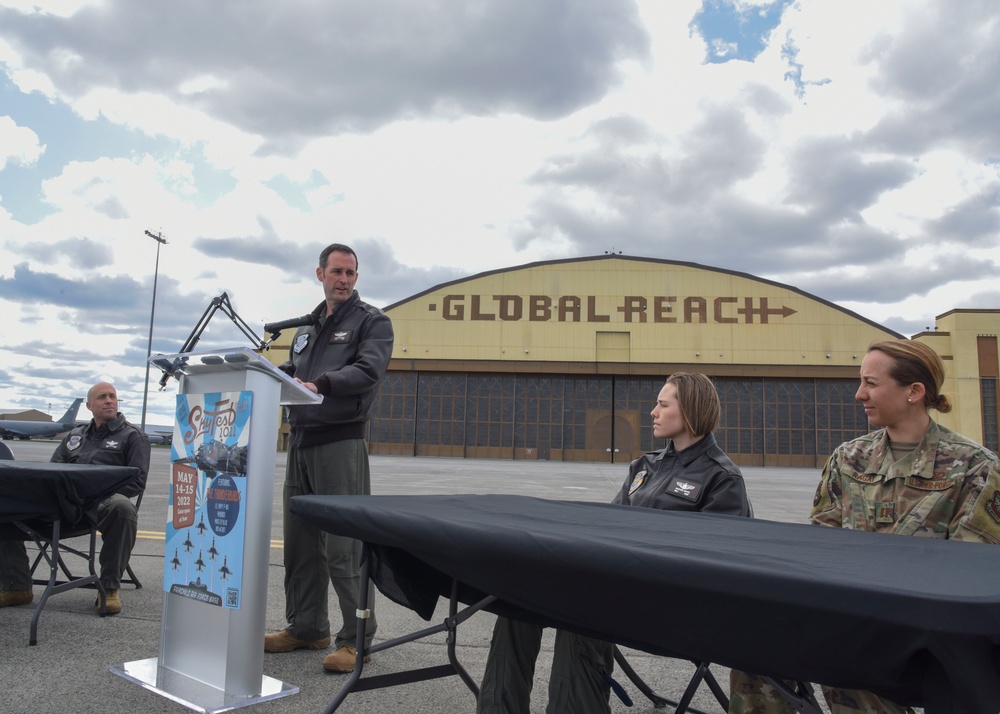 Fairchild Skyfest 2022 Press Conference takes-off