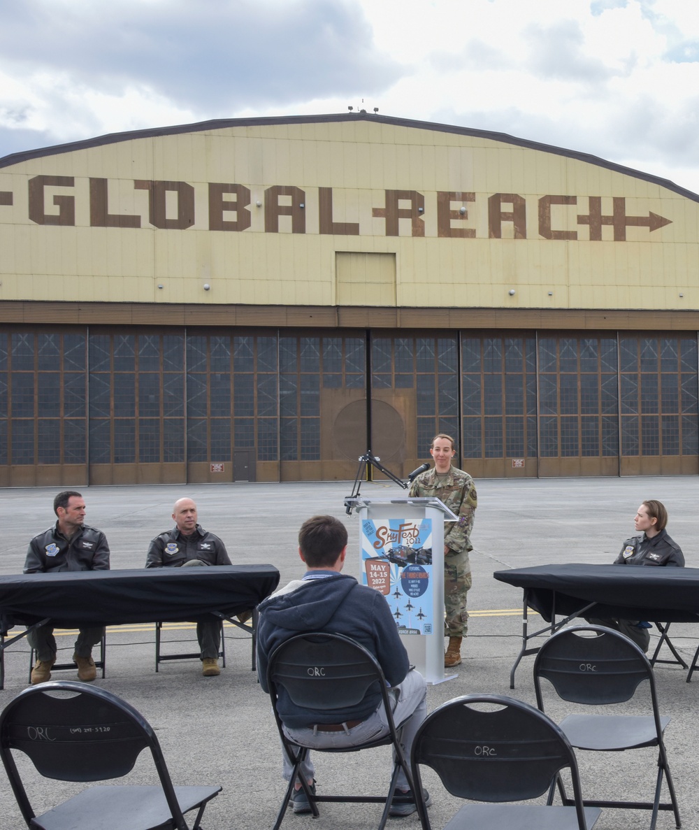 Fairchild Skyfest 2022 Press Conference takes-off