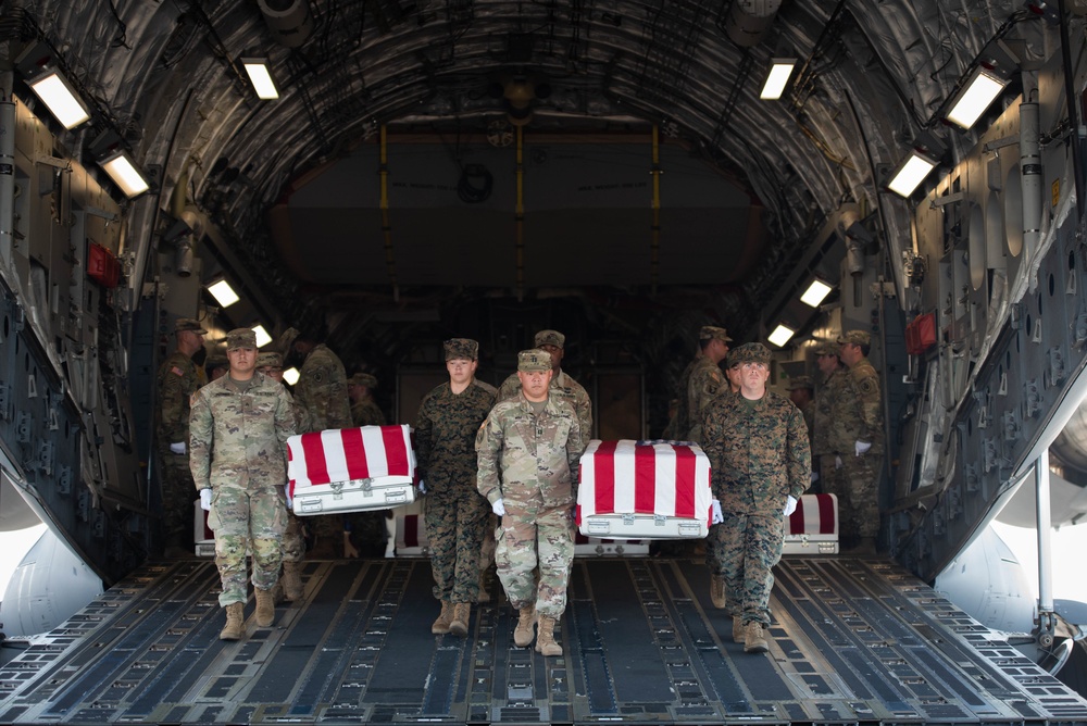 DPAA Conducts Honorable Carry Ceremony