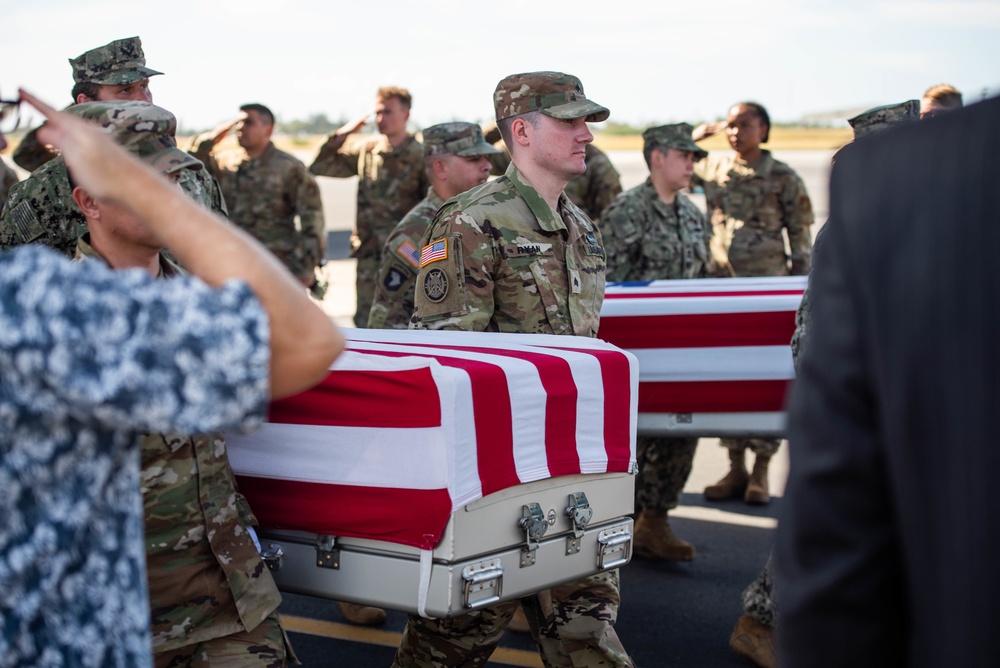 DPAA Conducts Honorable Carry Ceremony