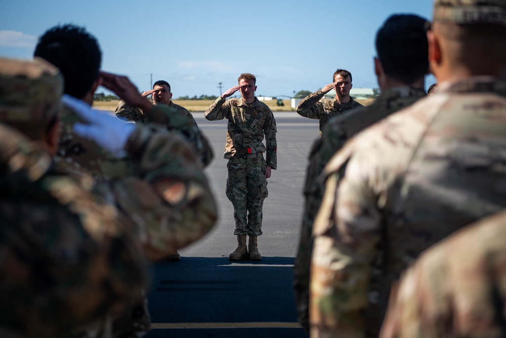 DPAA Conducts Honorable Carry Ceremony