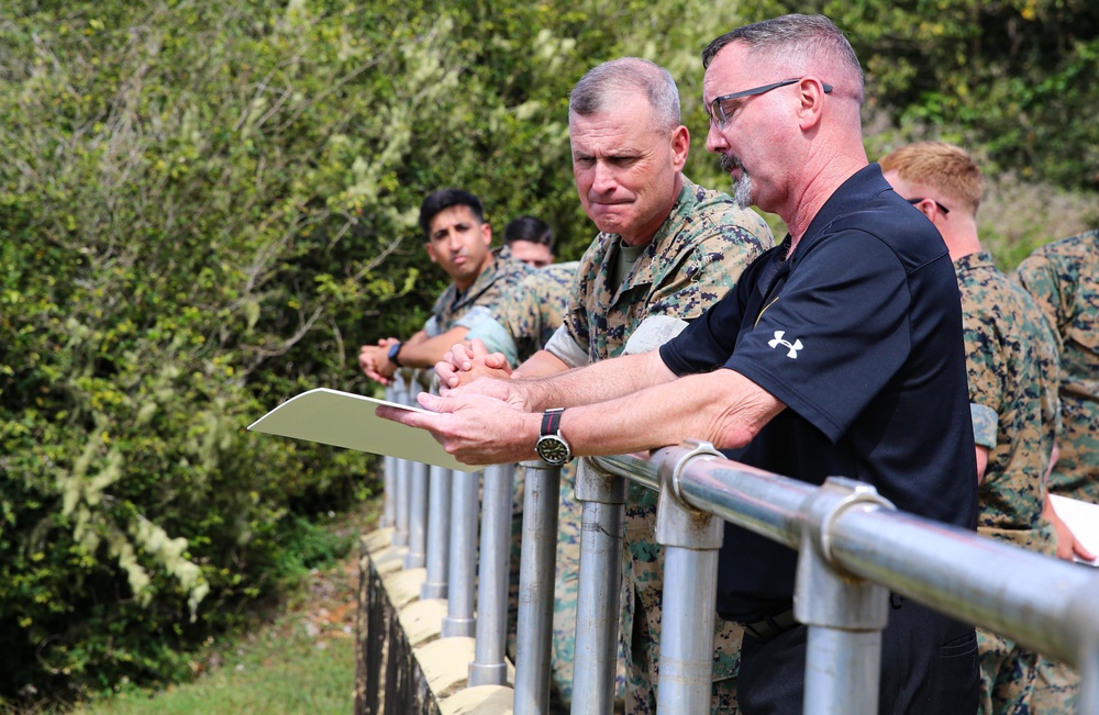 3rd MAW CG visits Marine Corps Base Camp Blaz