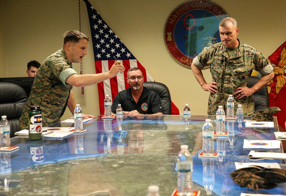 3rd MAW CG visits Marine Corps Base Camp Blaz