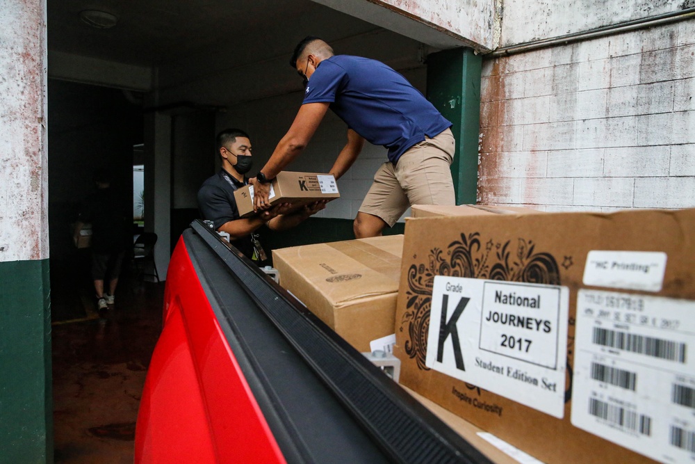 DVIDS - Images - Marine Corps Base Camp Blaz volunteers at Finegayan ...