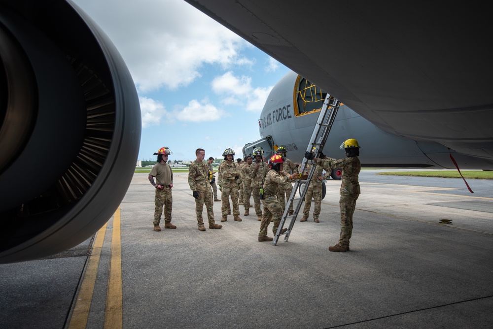 18th CES conducts KC-135 familiarization training