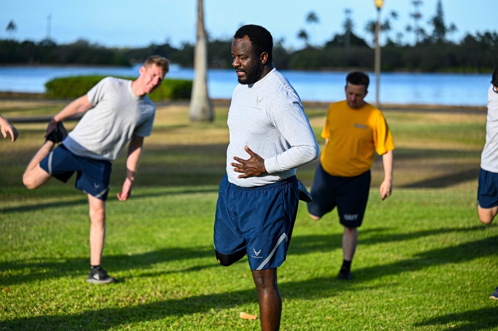 Running towards leadership