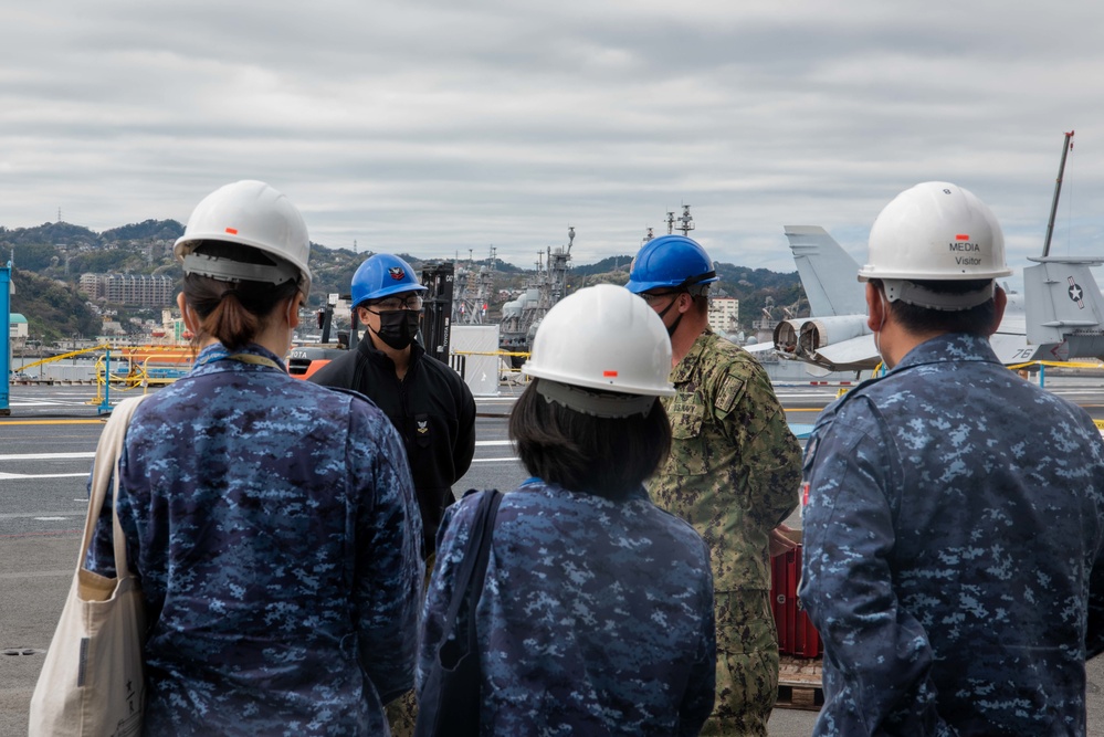 USS Ronald Reagan (CVN 76) Sailors of the Year Visit