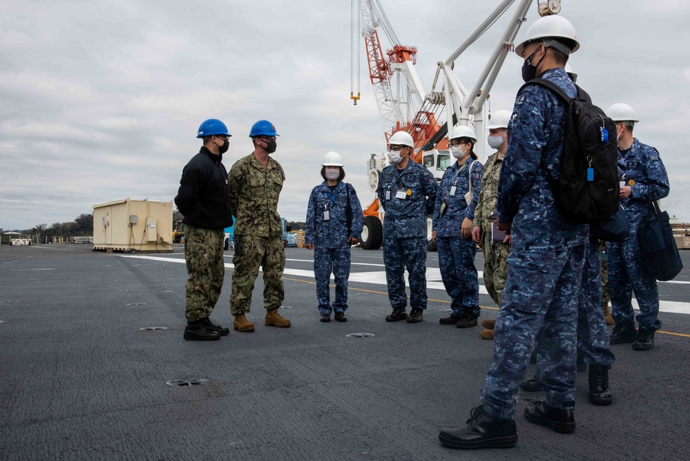 USS Ronald Reagan (CVN 76) Sailors of the Year Visit
