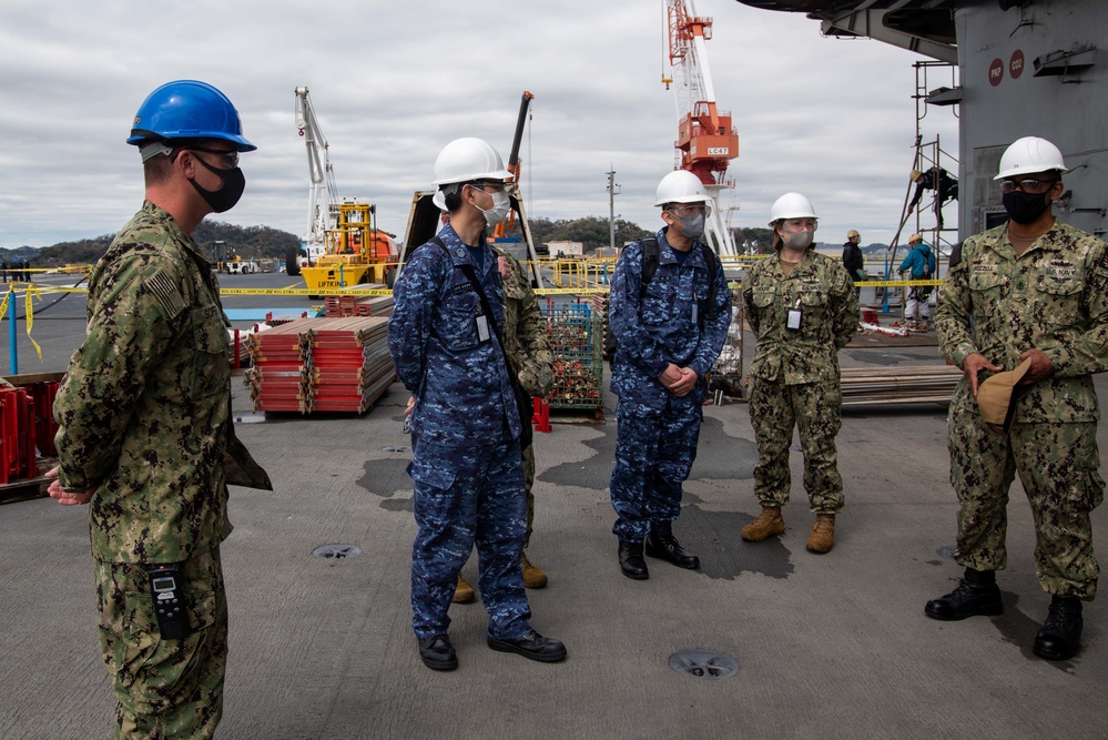 USS Ronald Reagan (CVN 76) Sailors of the Year Visit