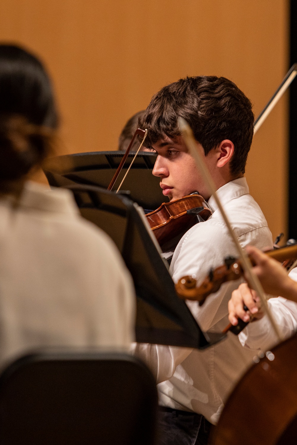 Ensemble: Students participate in PAC East Music Festival