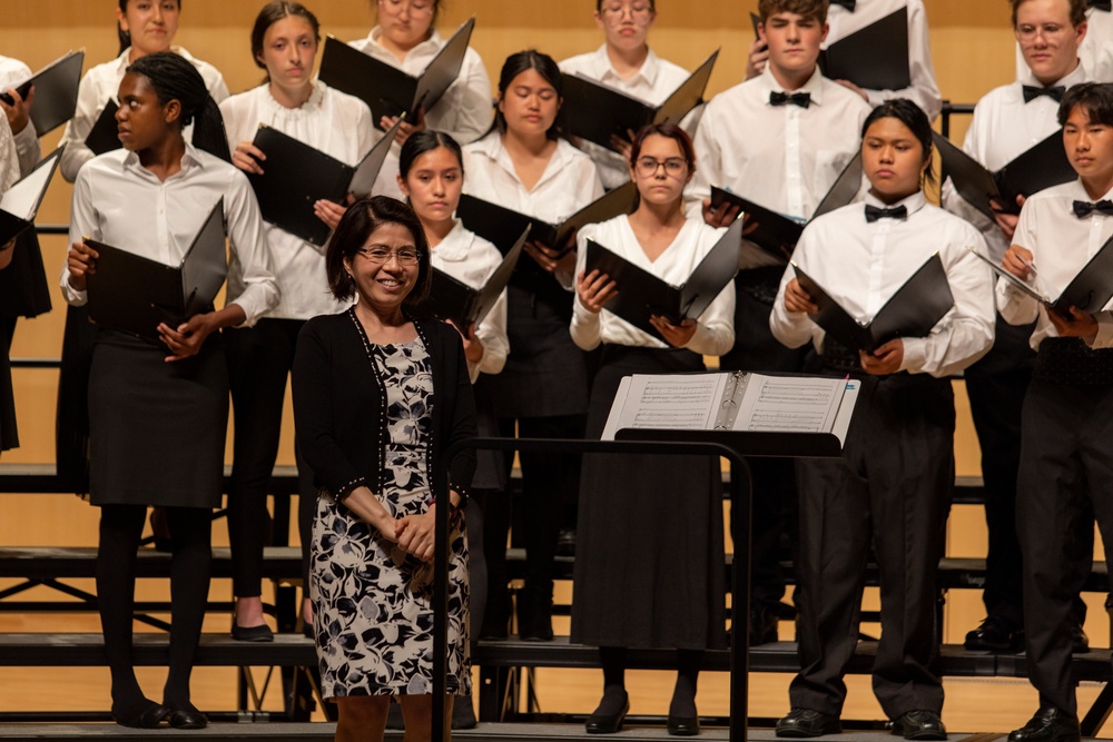 Ensemble: Students participate in PAC East Music Festival