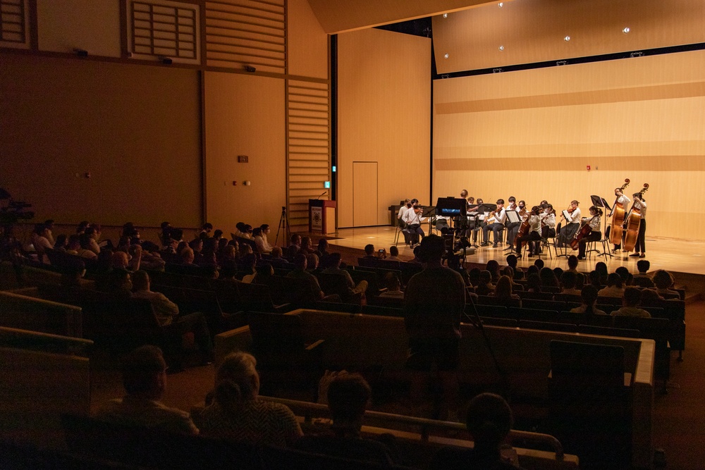 Ensemble: Students participate in PAC East Music Festival