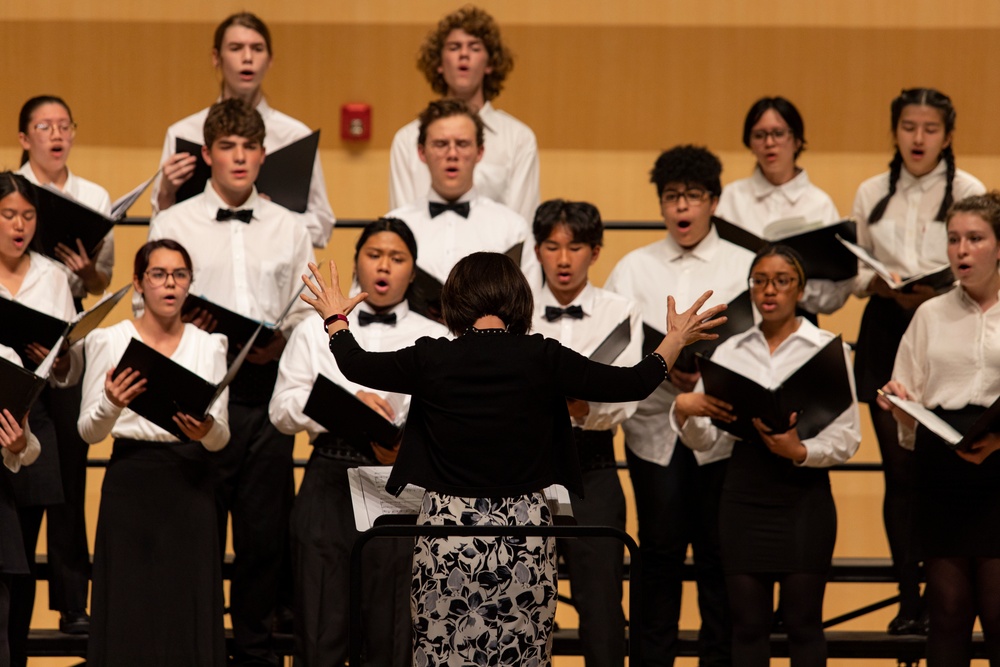 Ensemble: students participate in Pacific east music festival