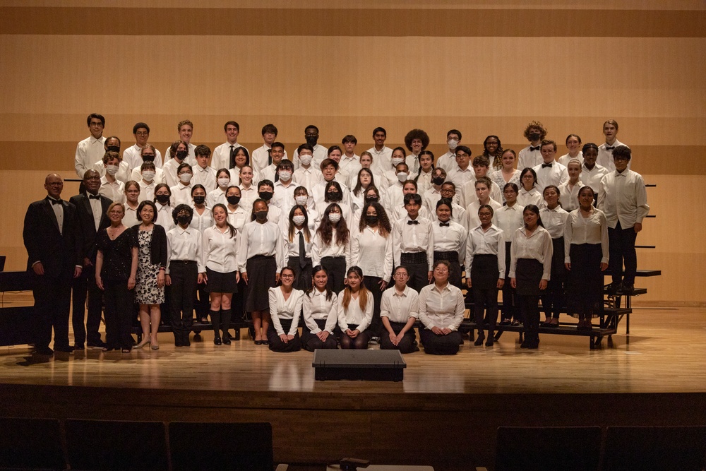 Ensemble: Students participate in PAC East Music Festival