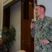 USS Ronald Reagan Commanding Officer Speaks to Family Readiness Group