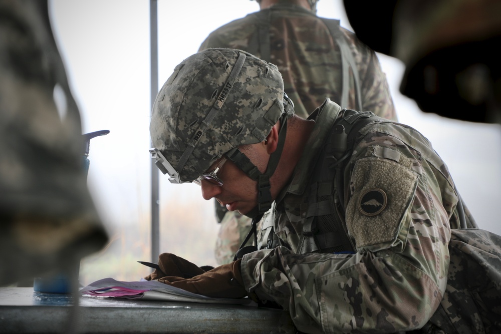 Training Day Four, Five: Expert Soldier Badge Candidates Traverse Land Navigation