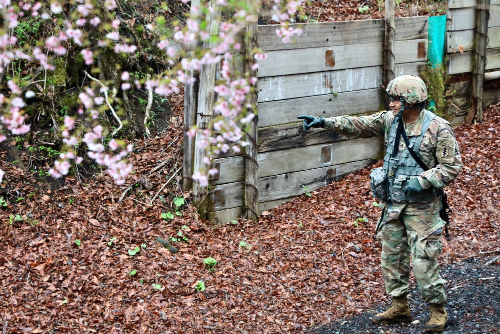 Training Day Four, Five: Expert Soldier Badge Candidates Traverse Land Navigation