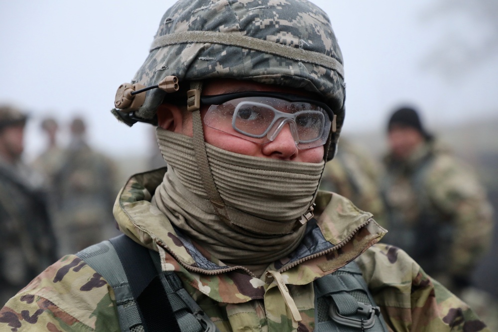 Training Day Four, Five: Expert Soldier Badge Candidates Traverse Land Navigation