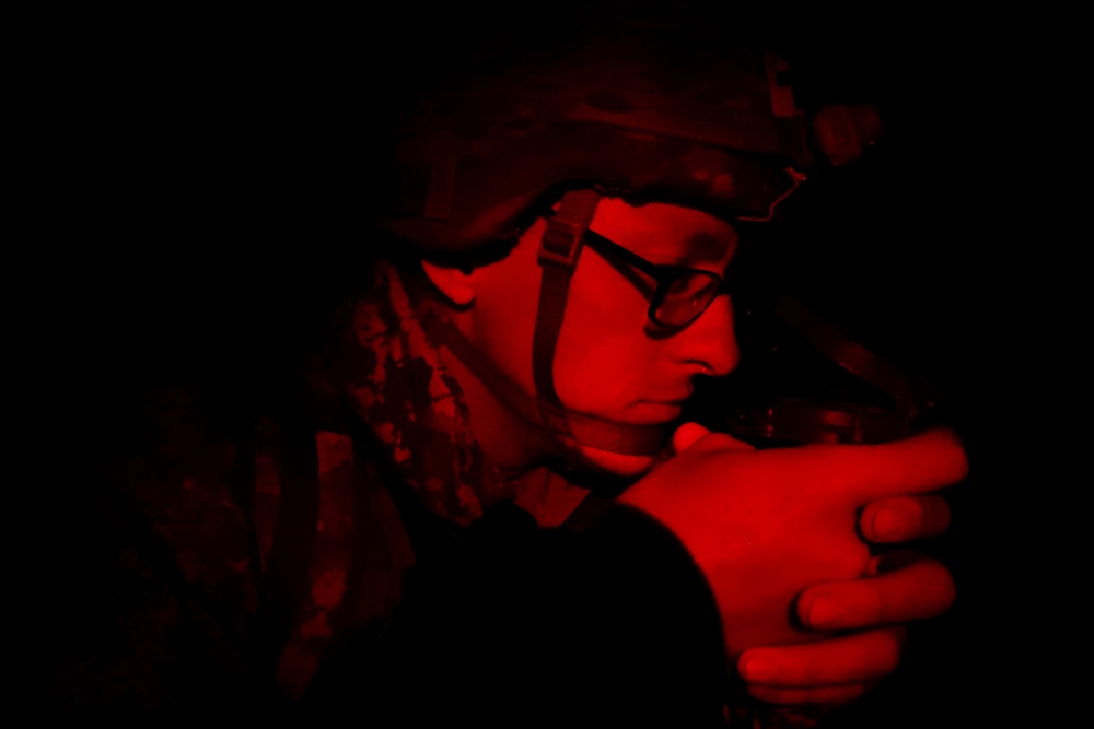 Training Day Four, Five: Expert Soldier Badge Candidates Traverse Land Navigation