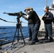 USS Ross holds crew-served weapon shoot