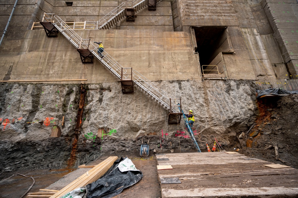 As excavation nears completion, project shifts to construction at Charleroi