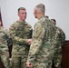 MEDCoE Commanding General recognizes 68W Combat Medic Trainee on his acceptance to West Point