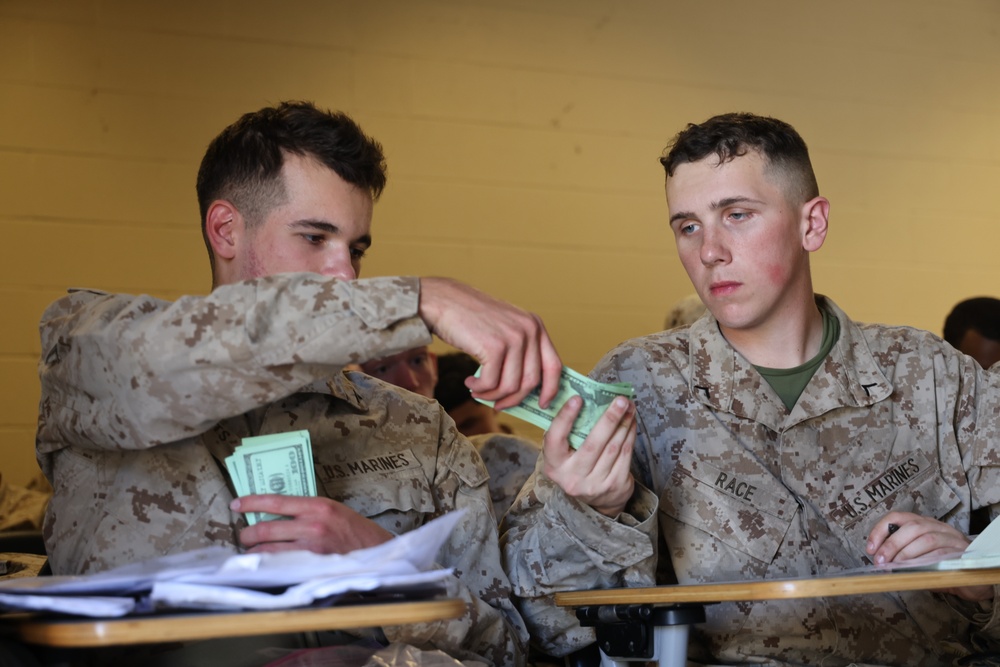 Marines Conduct Disbursement Training