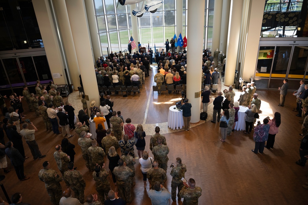 Maj. Gen. Michael C. Thompson retires from the Oklahoma National Guard