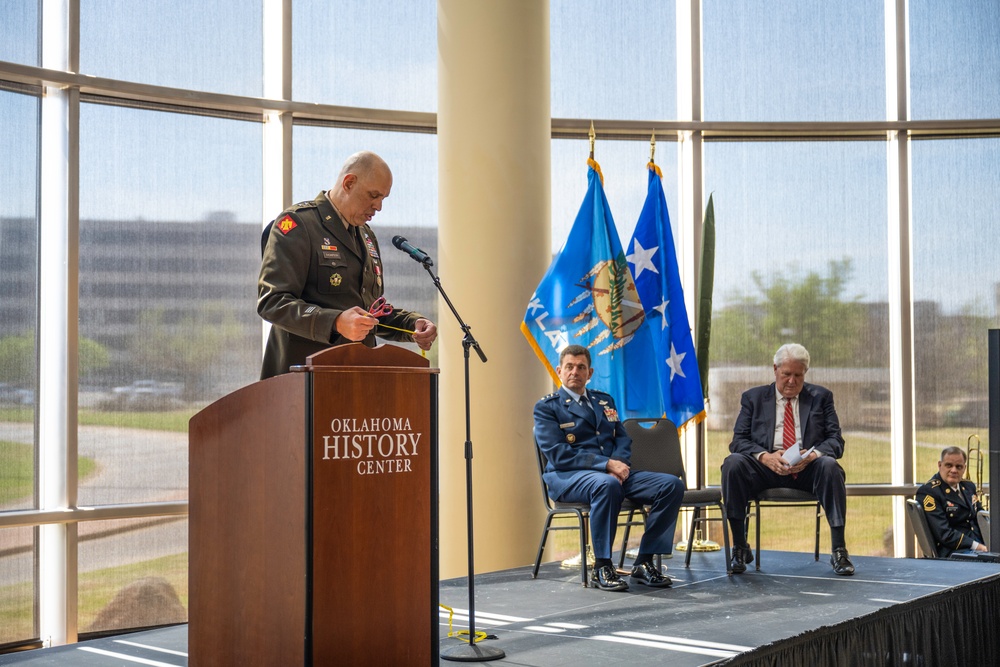 Maj. Gen. Michael C. Thompson retires from the Oklahoma National Guard